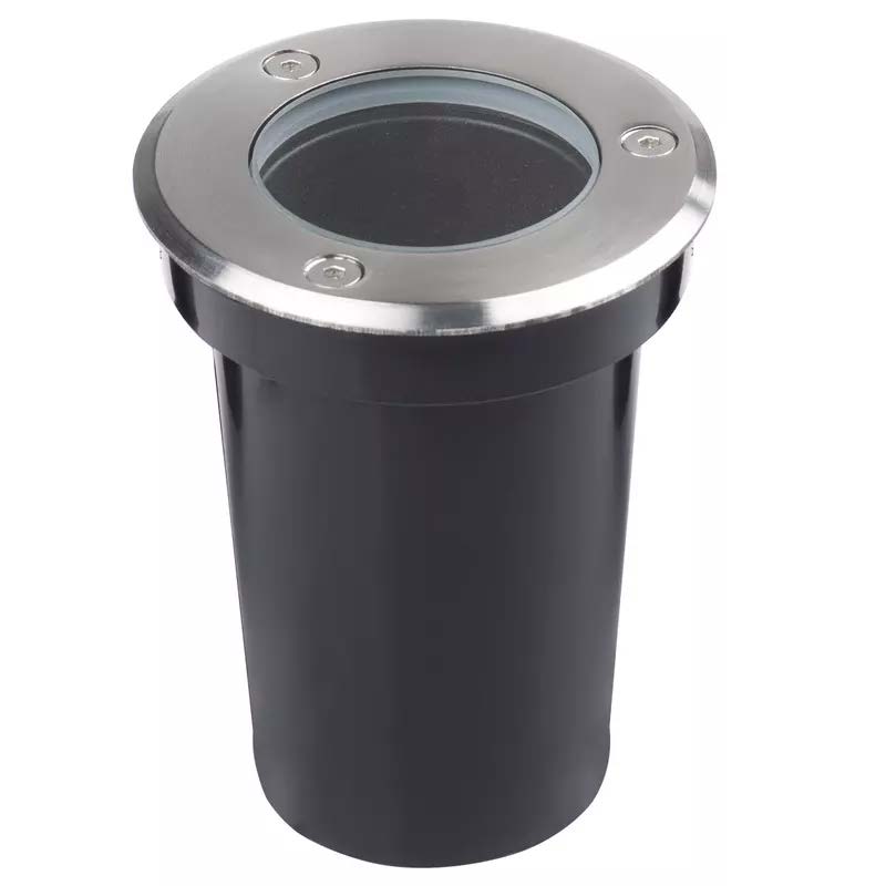 Spot Piso GU10 Cilindro Plata (D80xH103)mm Ip67