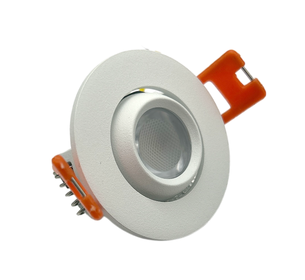 O. Dragon Led Mov. Red. Alum. Blanco 3w 6k 300lm (110-130)v (D55X27)mm Ip20
