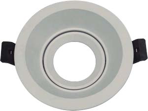 O.b. GU10 Emp. Movil Prof. Red. Alum. Blanco (D93xH45)mm