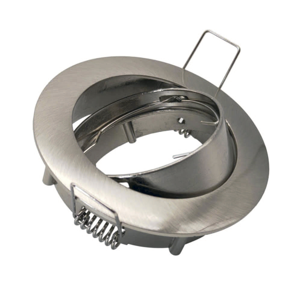 O.B. Gu10 Movil Red. Aluminio Satin (D82Mm)