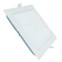Panel Led Emp. Cuad. Blanco 12W 6K (170X170X19Mm)