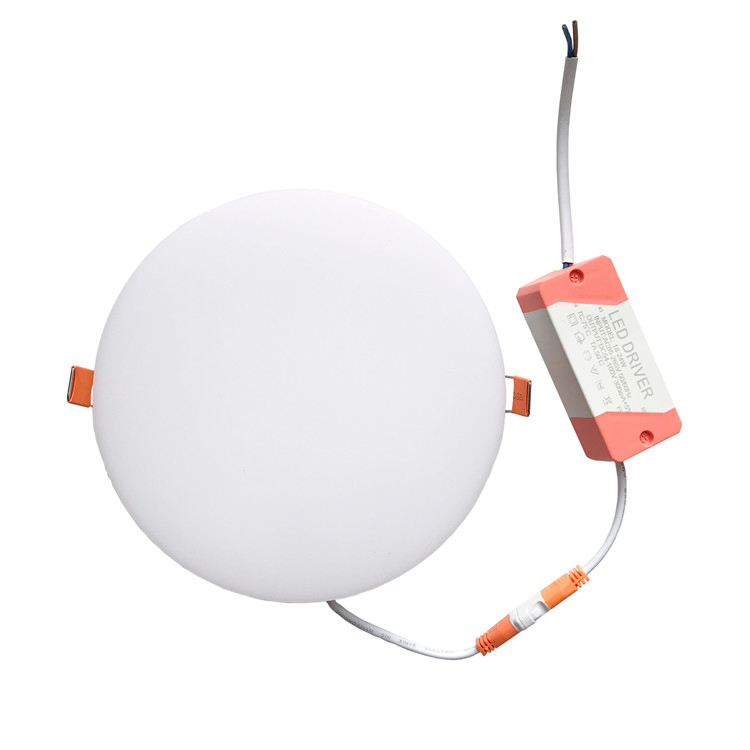 Panel Led Emp. Sin Marco Red. 8W 3K (D90X35Mm)