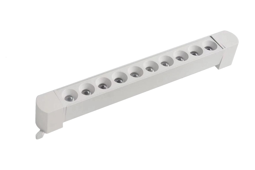 Spot de Riel Mov. Alum. Blanco 20w 3k 1200lm (337x33x55)mm Ip20