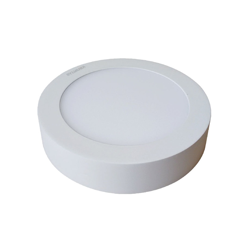 Panel Led Sob. Redondo Normal 22Cm 18W 3K Blanco Sylvania