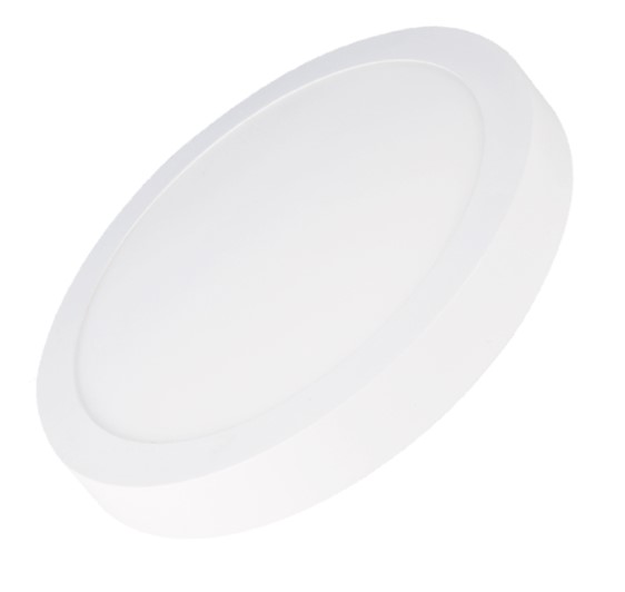 Panel Led Sob. Redondo Normal 24W 6.500K Blanco Sylvania