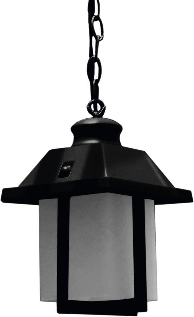 Farol Colg. 1L E27 Argel Cuad. Matt Coffe (200X160Mm)