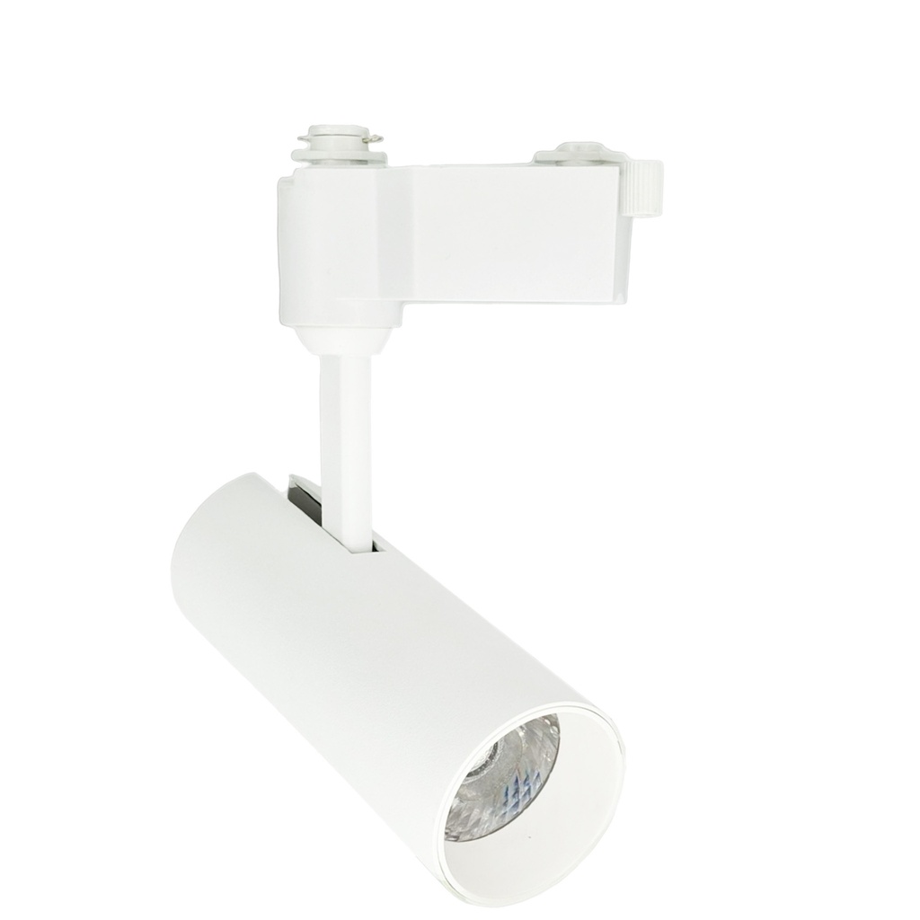Spot Led P/Riel Movil Alum. Blanco 10w 4k 24gr. 800lm (190x100)mm