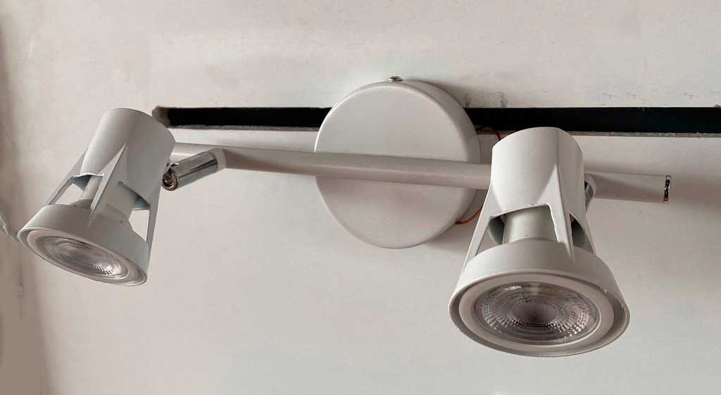 Spot 2L Gu10 Blanco 180X130Mm