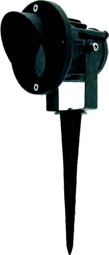 Spot Estaca 6W 3K D75Mm 110V Ip65 Negro
