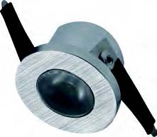 [010460 | L8610-1 6k unidad] O.B. Led Redondo Pequeño 1W 6K Satinado (Unidad) 30Mm