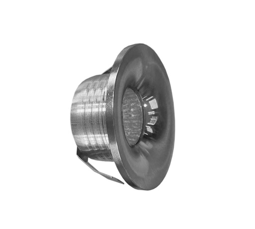 [010488 | KZ-OTS-1210-3SN B6] O. Dragon Led Red. Aluminio Satin 3W 3K (D48X24Mm)