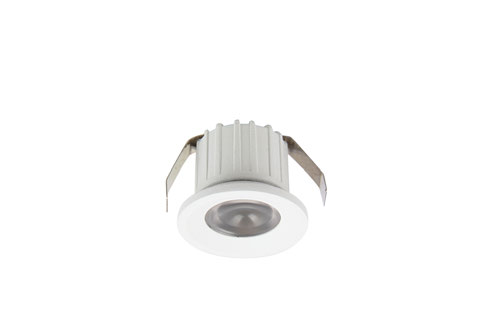 [010489 | NY01/3W-WH 3k] O. Dragon Led Red. Aluminio Blanco 3w 3k 300lm (110-130)v (D35X25mm) Ip 20