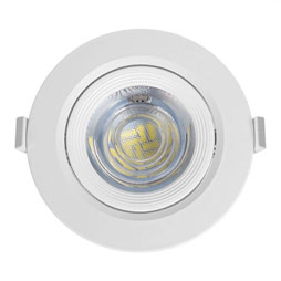 [010567 | AP3-R9W-6000K] O.B. Led Movil Red. Blanco 9W 6K 100-240Vac (D120Mm)