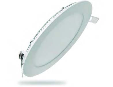 [010584 | KZ-OTS-7050-12WH] Panel Led Emp. Red. Blanco 12W 4K (D171X19Mm)