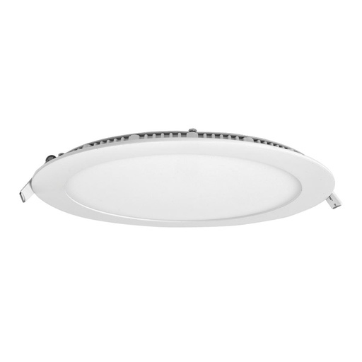 [010585 | 02PAL-STR-R12W 6K] Panel Led Emp. Red. Blanco 12w 6k 65-70lm (100-240)v (D171x19)mm Ip20
