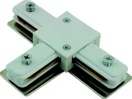 [010744 | CNT-2A074] Conector T P/Riel Led Blanca