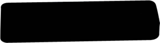 [010773 | T22S03 Bk] Base P/Spot De Riel Rectangular 21.5X6Cm Negra