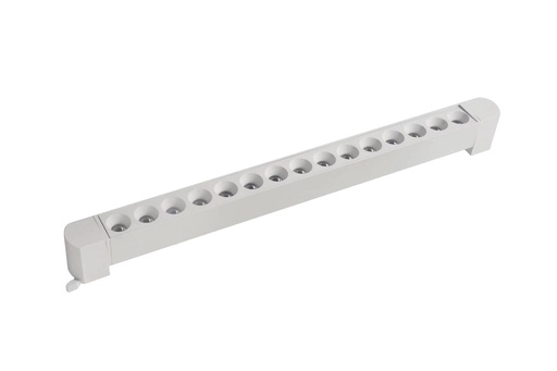 [010784 | LXT0960A-30 WH] Spot De Riel Movible Aluminio 15X2W 3K Blanco (46.8X3.3X5.5)Cm Ip20