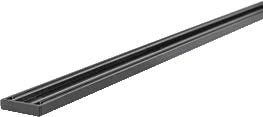 [010900 | KZ-T2310] Riel Magnetica Ultradelg. Sob. Negro 1M Ip20 (1000X26X6Mm)