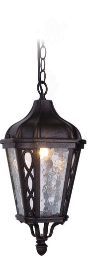 [022002 | 010-H Rust] Farol Colg. 1L E27 Español (230X508Mm)