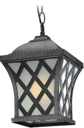[022306 | 027-H/S COFFEE] Farol Colg. 1L E27 Corcega C/Rejas (190X290Mm)