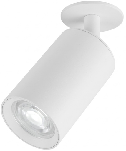 [032040 | M023-55CM blanco] Spot Gu10 Movil Redondo Emp. Blanco 17X6Cm