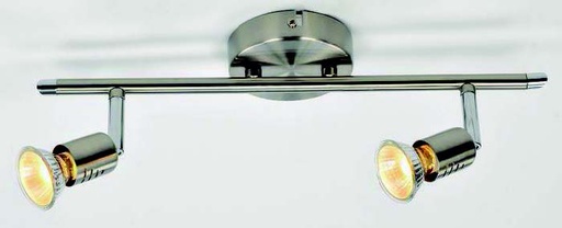 [032066 | 63039C2B SL] Spot 2L Gu10 Satinado Simple