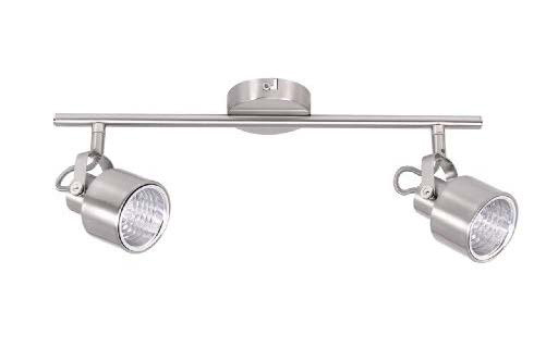 [032095 | 79318SL.C2B.SL+CR*] Spot 2L G9 Aluminio (405X120X140Mm)