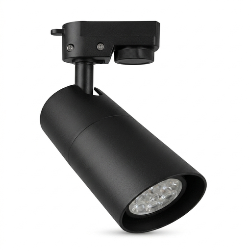 [032141 | M023-BK] Spot Sob. B/Redonda Movil Negro 1L Gu10 (D55X95Mm)