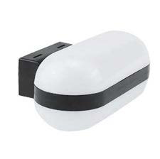 [034270 | LBD3530-10 6k B6] Aplique Pared Ext Led Bid. 10W 6K Negro+Blanco 16X10Cm Ip65
