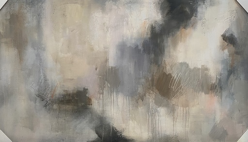 [150156 | 52GCGP0938] Cuadro Blanco/Gris/Azul Angel Wishper 1