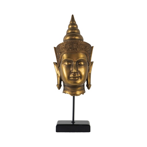 [150300 | EL78979] Busto De Buda Grande Color Dorado