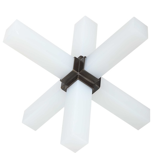 [150346 | R17925] Figura De Macatete De Opalina Blanco Y Negro