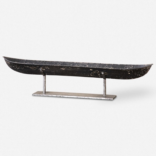 [151121 | 19972] Centro De Mesa Tipo Bote Con Pedestal