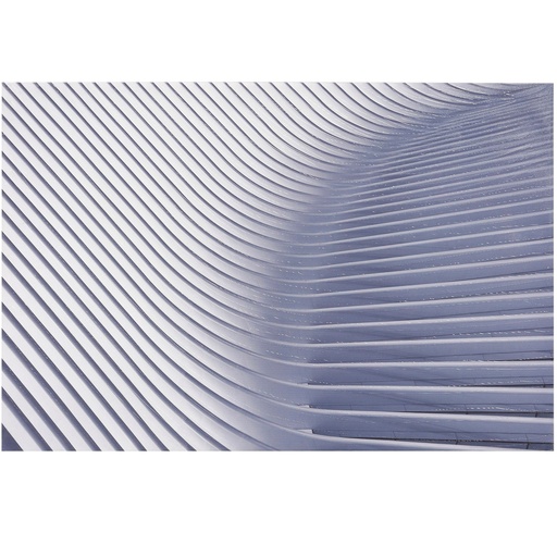 [152010 | WI33464] Cuadro Rectangular Turqueza Y Blanco En High Gloss