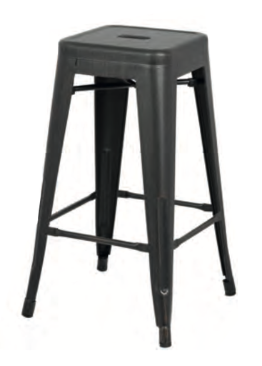 [161061 | TH-1001 26] Taburete Counter Metal 66Cm Bronze Rust