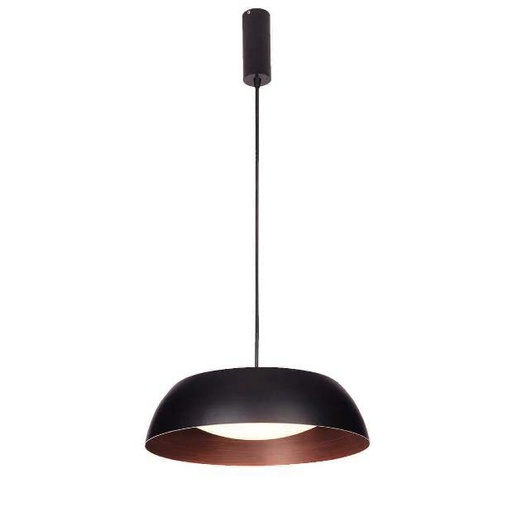 [181024 | PL019-400B] Lamp. Colg. Led Negro 24W Epistar 40Cm