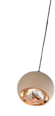 [182351 | MP -102 S - GD] Lamp. Colg. Led 5W+7W D100X100Mm Dorado Arena 3K