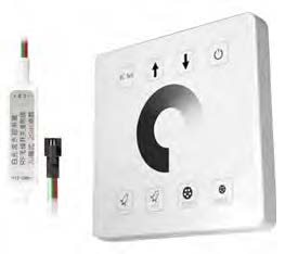 [430043 | chasing control 24v] Control Remoto P/Cinta Led Efecto Chasing 24V