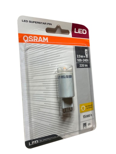 [430319 | 7014380] Foco Led G9 2.5W 3K 120V