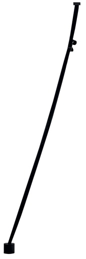 [181120 | F22017-25W] Lamp. Piso-Techo Led Trenzado E/TipoC 25w 3k Negro (120x4000)mm