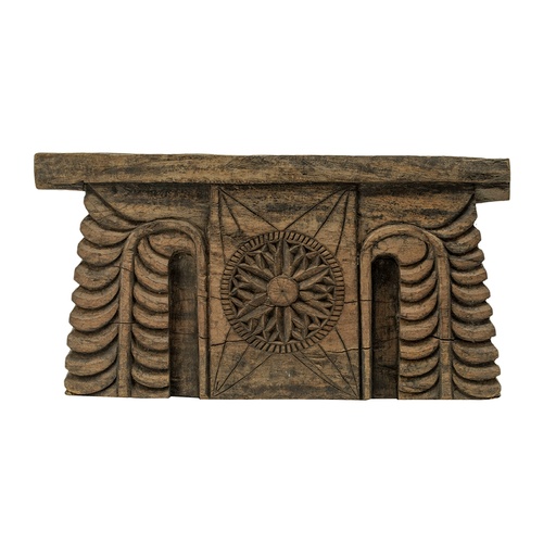 [151332 | 48540] PORTA VELA DE MADERA TIPO ANTIGUO