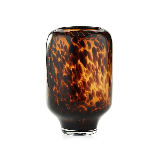 [151358 | 46669] FLORERO CAFÉ DE VIDRIO ANIMAL PRINT