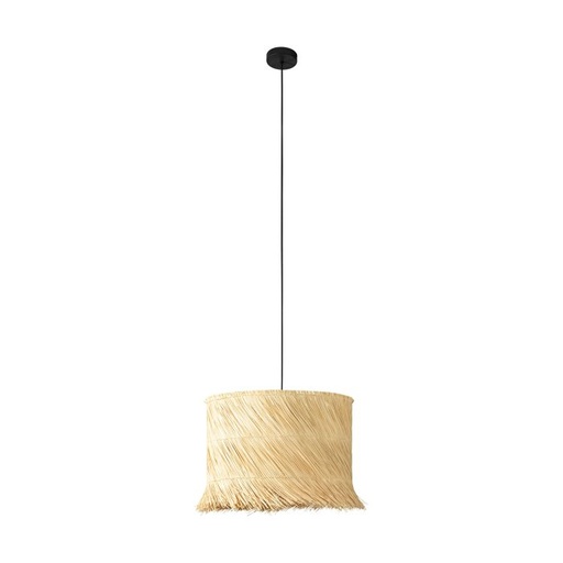 [195031 | 390238] LAMP. COLG. 1L E27 PAISANO PANTALLA RATTAN (1500X480MM)