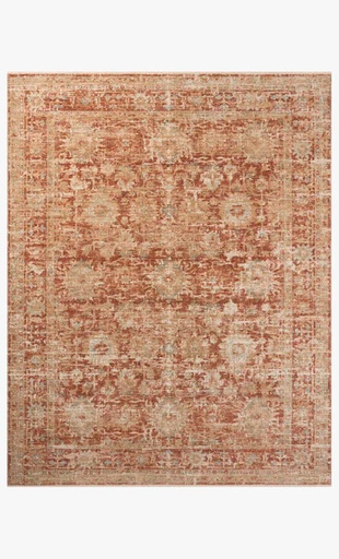 [154209 | 76162] ALFOMBRA HERITAGE (1.21X2.43)M ROJO/MULTI