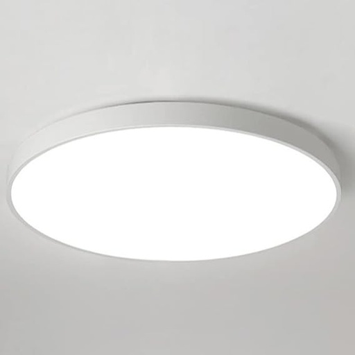 [200197 | RD800-WH] Plafon Led Redondo Blanco (D800XH50)mm 60w 3cct 3k/4k/6k (85-265)v