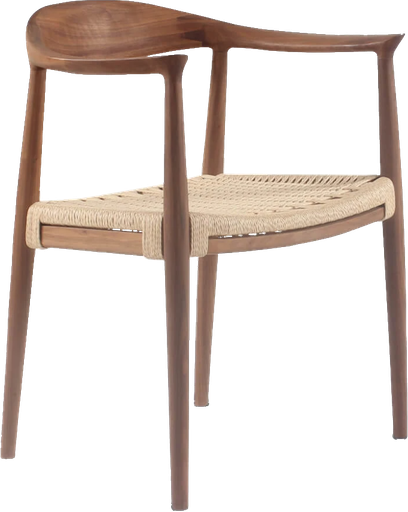 [161117 | Y091#] Silla Madera+Tela Tejida (47x59x73)cm